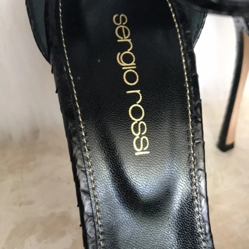 Sergio rossi‎ Leather shoes made in Italy​​